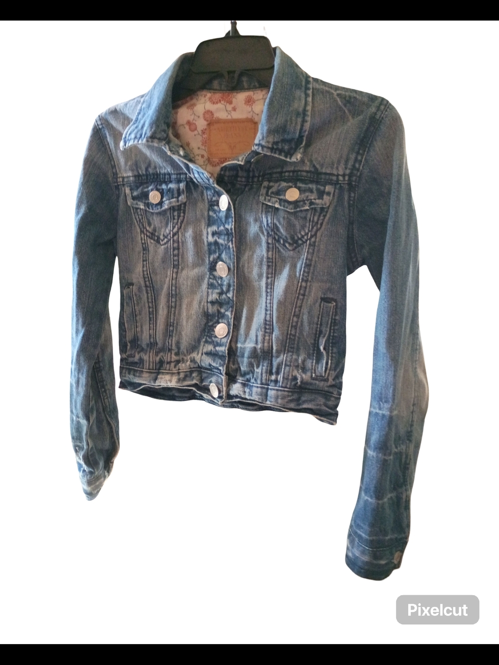 Amethyst Jeans Light Blue Denim Jean Jacket - Picture 10 of 15